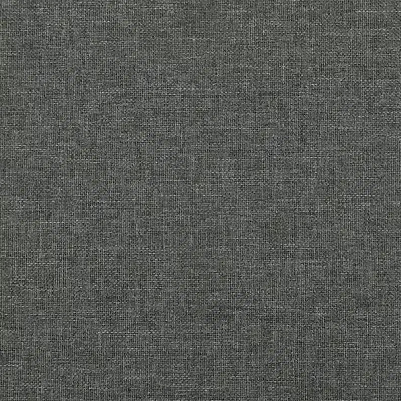 Bed Frame Dark Gray Polyester Queen Bed Frame Rectangular