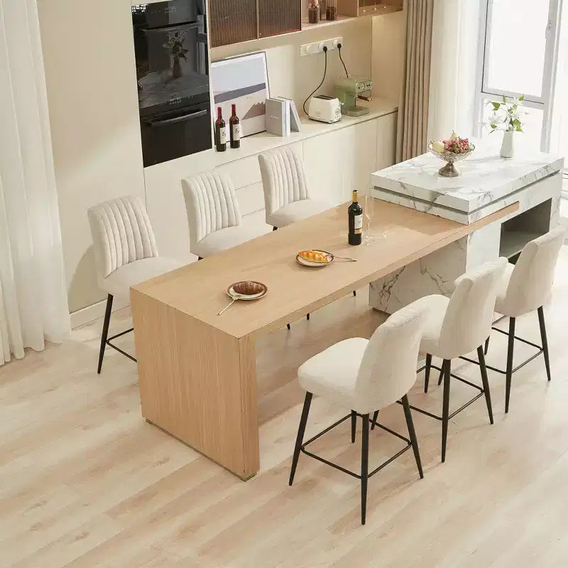Okak Bar Stools Set of 2, Adjustable Iron Base Bar Chairs with Simple Velvet Upholstery, Vesratile Seating for Bar Counter, Kitchen